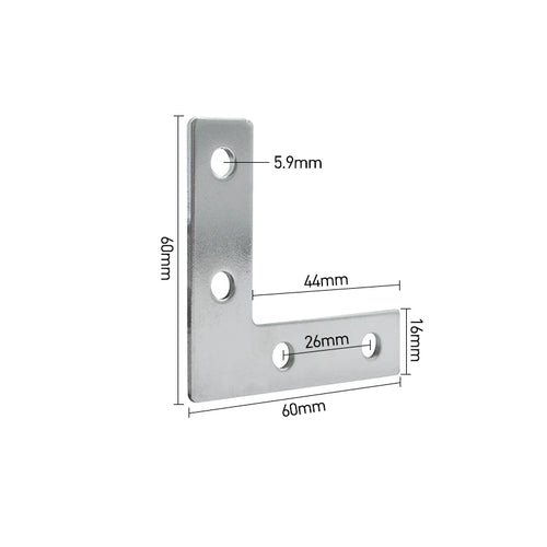 20/30/40/4080/4590L T-Shaped CrossSteel Connecting plate 5/10PCS
