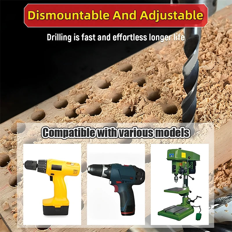 Countersink Drill Bit Set – Reamer, Woodworking Chamfer, and Counterbore Pilot