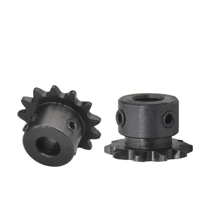 14T 04C Chain Gear – 45# Steel 14 Teeth Industrial Transmission Sprocket