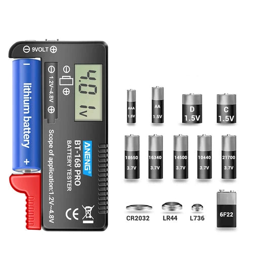 BT-168 PRO Universal Digital Battery Tester