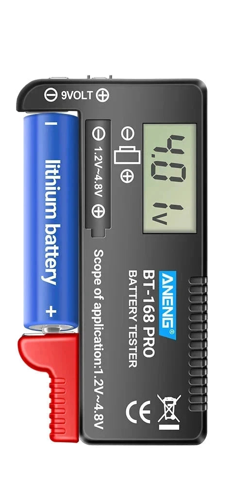 BT-168 PRO Universal Digital Battery Tester
