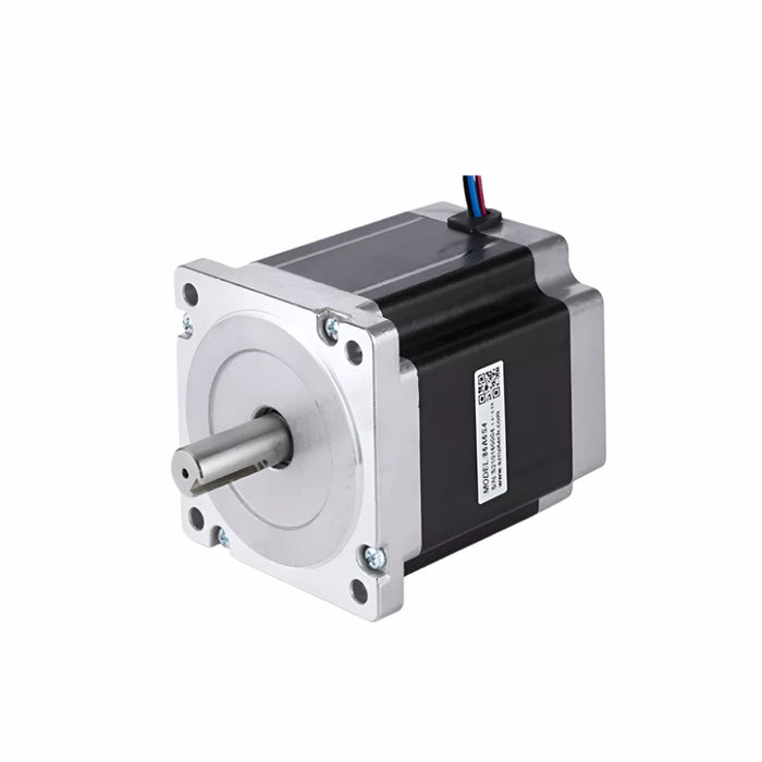 Nema 34 Stepper Motor - 98mm, 6.5N.m, 4.6A, Key and Tap Shaft