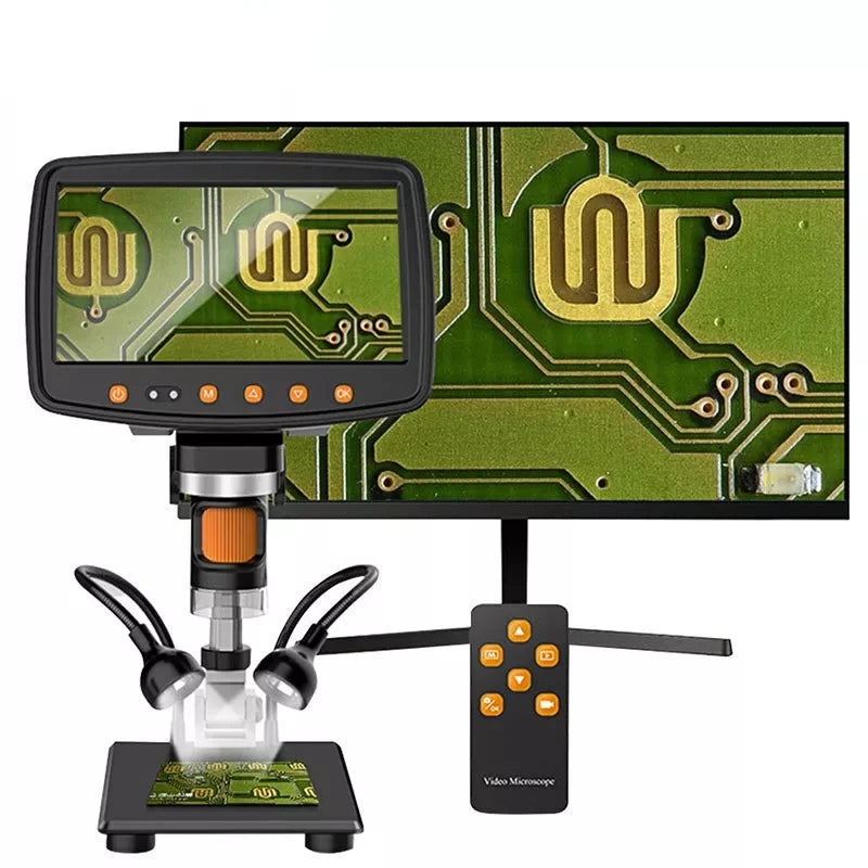1000X Digital Microscope with 1080P 7" HD Display