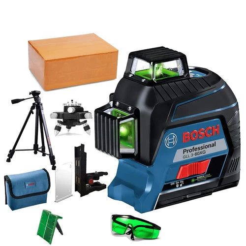 Bosch Green Laser Level 12-Lines 360 Laser Level GLL3-60XG Projection