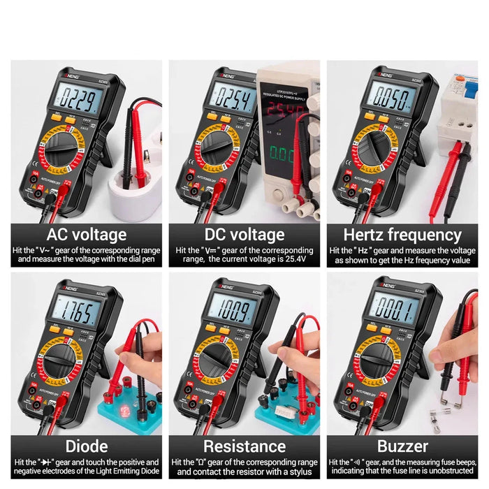 SZ305 Digital Multimeter - AC/DC Voltage