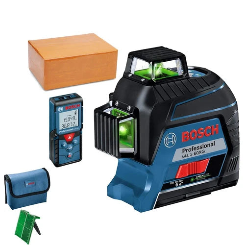 Bosch Laser Level 12 Line Green Vertikal- und Horizontalmesswerkzeug 