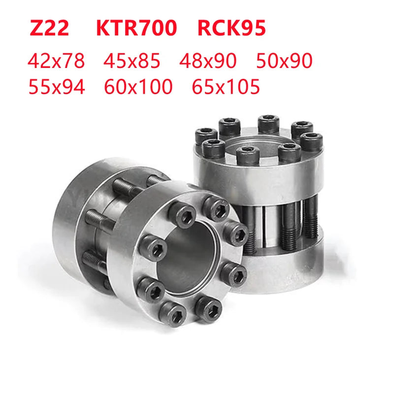 Z22 42*78 45*85 48*90 50*90 55*94 60*100 65*105 Eje de manguito de expansión 