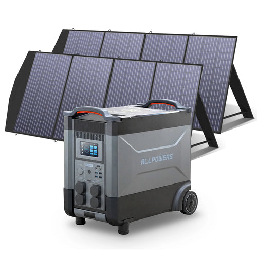 ALLPOWERS 4000W Powerstation with Solarpanel