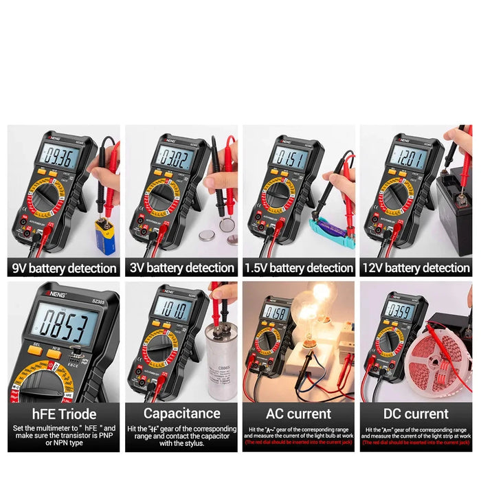 SZ305 Digital Multimeter - AC/DC Voltage