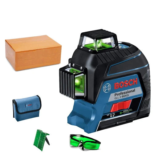 Bosch Green Laser Level 12-Linien 360 Laser Level GLL3-60XG Projektion 