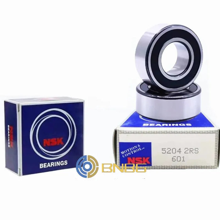 NSK Double Row Angular Contact Ball Bearings 5200 to 5207