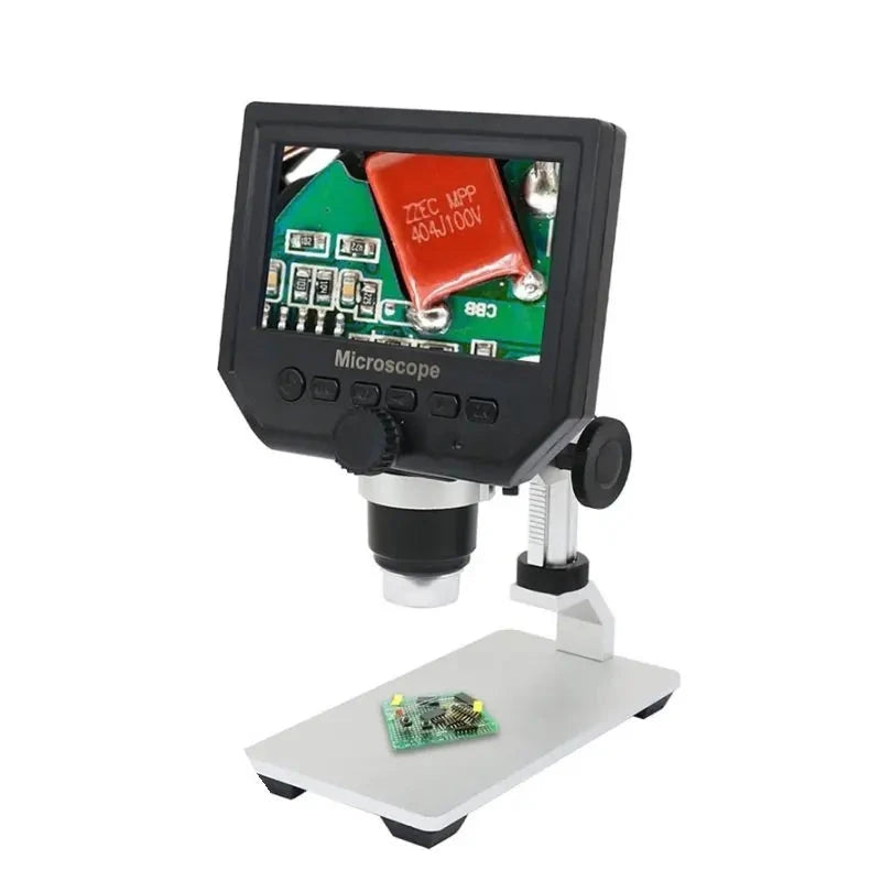 Microscopio digital 600X 4,3 pulgadas de vídeo electrónico portátil 1080P 
