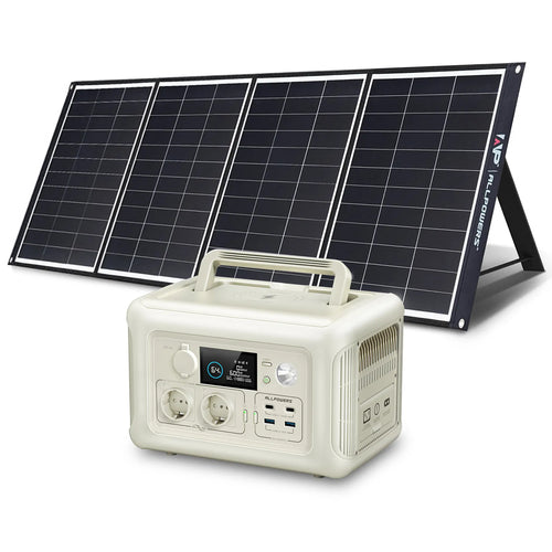 ALLPOWERS Solargenerator R600, 600W Solar Power Station with 2X 600W