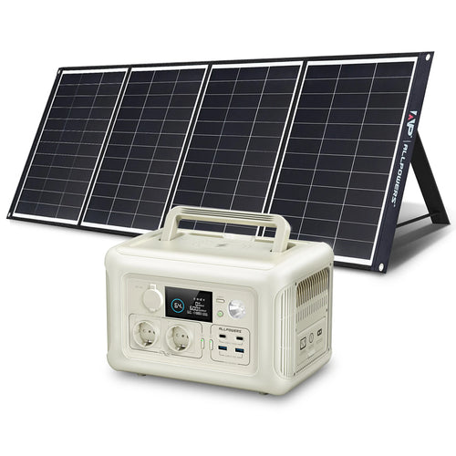 ALLPOWERS Solar Panel kit 100W 140W 200W Portable Solar Charger with