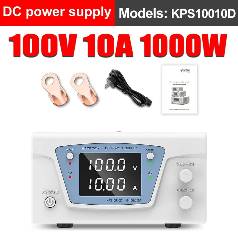 Programmable DC Bench Power Supply RS232/RS485 30V–300V Automatic Voltage Regulator KPS Series