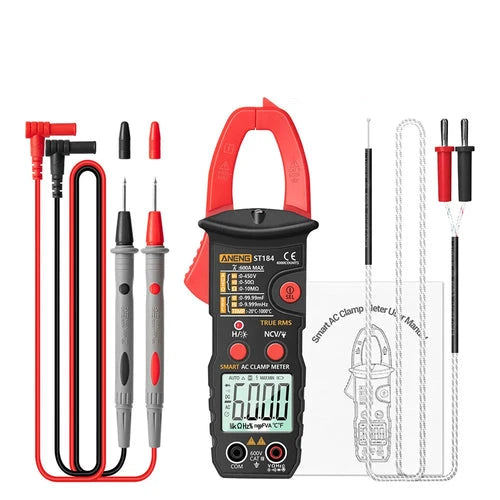 ST184 6000 Counts Digital Professional Clamp Multimeter