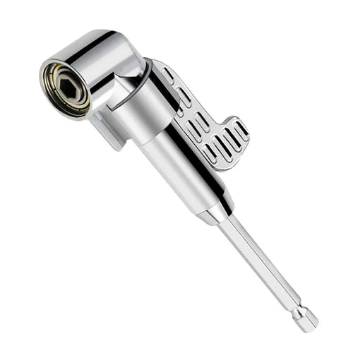 Accesorio para taladro en ángulo recto de 105 grados y extensión de ángulo flexible 