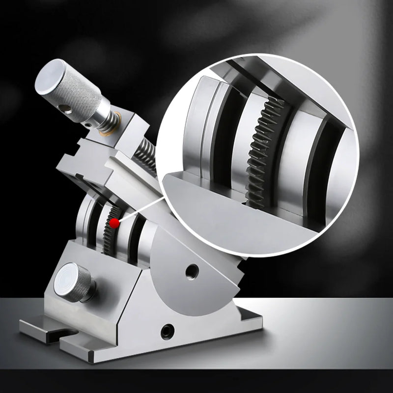 Universal Precision Vise 2" 3" – Tilting & Rotating Grinding Milling Vise