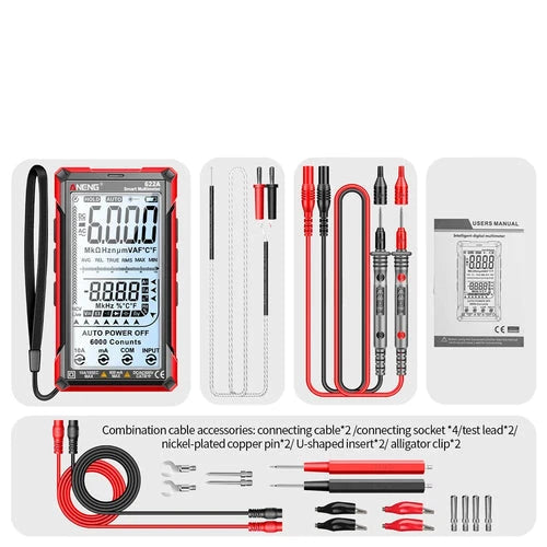 Infrared Laser Smart Multimeter – AC/DC Voltage Tester