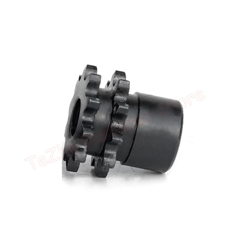 1 pieza 10 12 13 dientes 04C 25H piñón de doble fila para cadena de rodillos 10T 