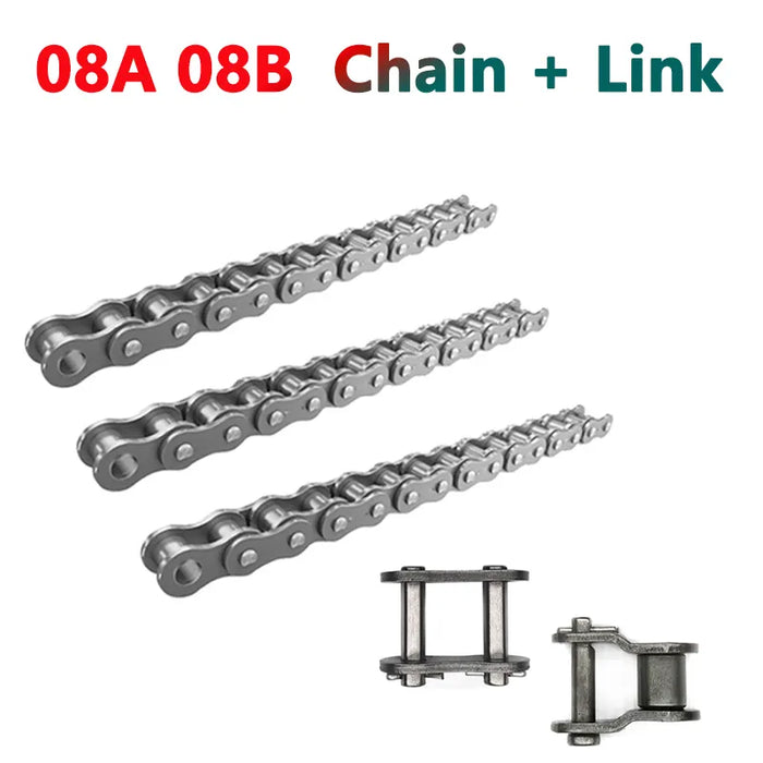 08A 08B Roller Chain / Sleeve Chain (Single Row) Chain Link for Industrial Transmission