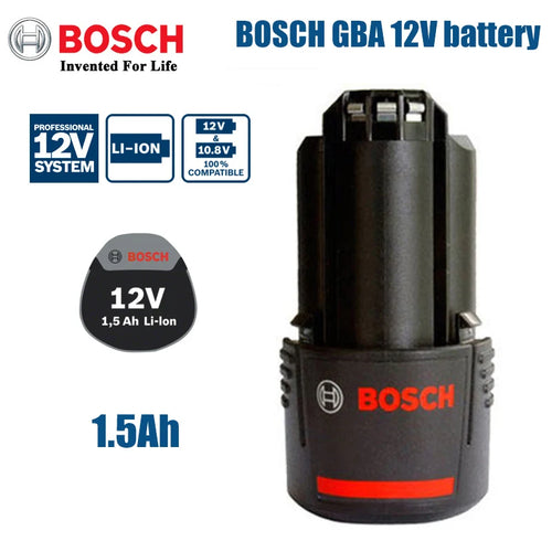 Taladro manual inalámbrico con batería de litio Bosch 12V Professional 