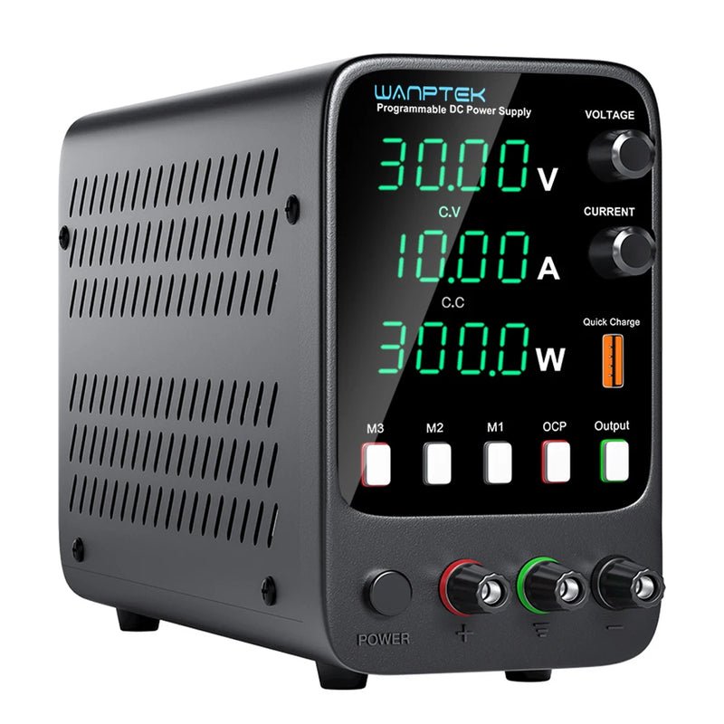 Adjustable DC Bench Power Supply 30V 10A / 60V 5A Digital Lab Voltage Regulator APS3010H