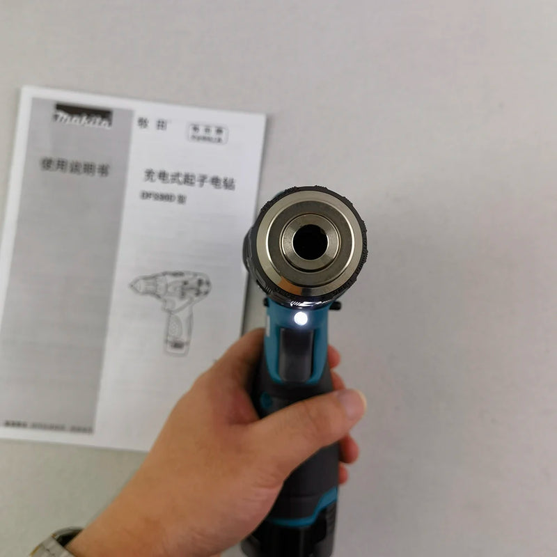 Makita Cordless Screwdriver DF330D – Handheld Driver Drill with Two-Speed Adjustment