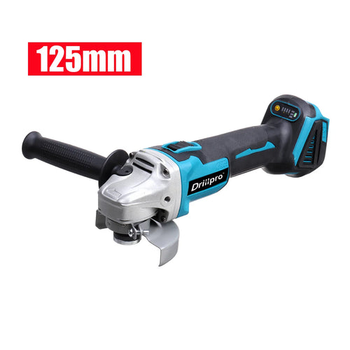 Drillpro Brushless Electric Angle Grinder Cordless 125MM Cutting