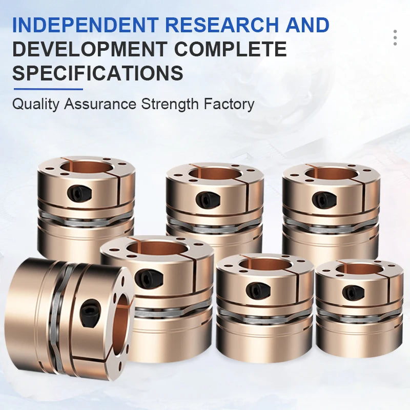 Alto esfuerzo de torsión 8 del acoplamiento D87 L68 del diafragma flexible del servomotor 