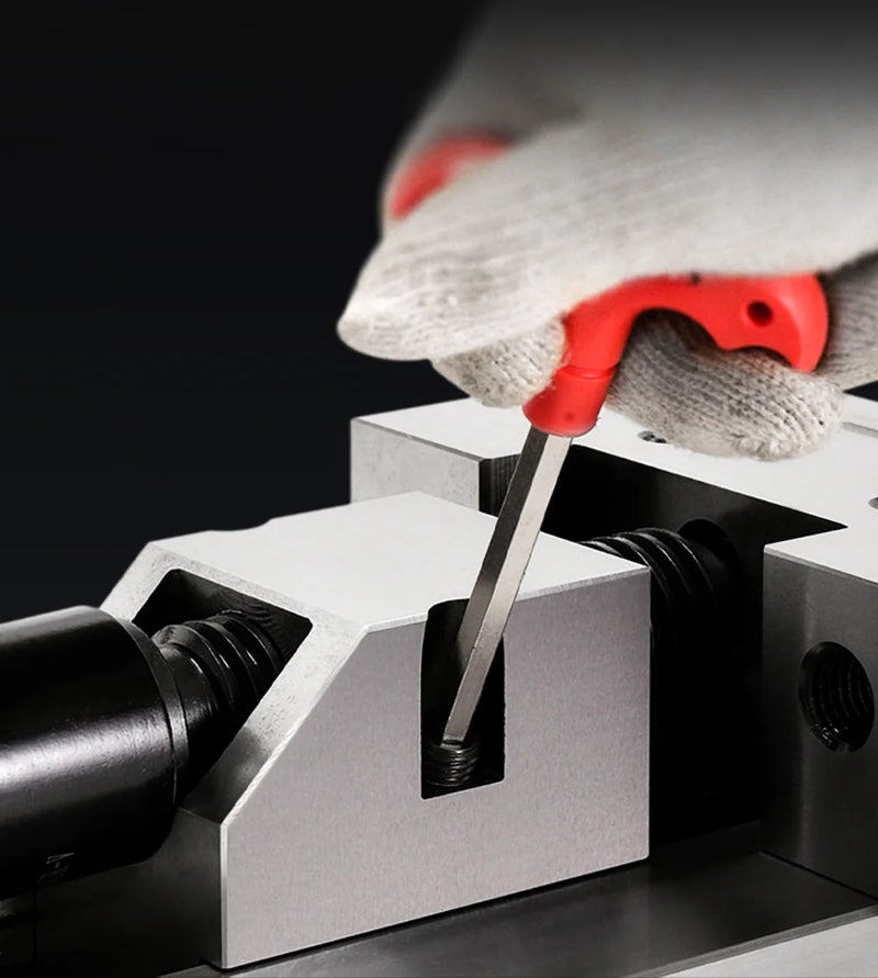 GT Precision Bench Vise 6" | CNC Milling Toolmaker Vise HRC58-62