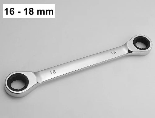Double Head Ring Ratchet Wrench 8/9/10/11/12/13/14/15/16/17/18/19mm