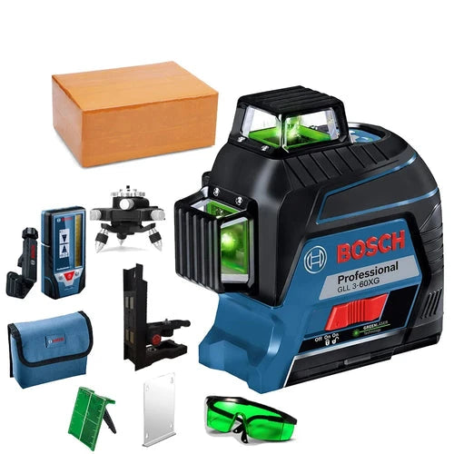 Bosch Green Laser Level 12-Linien 360 Laser Level GLL3-60XG Projektion 