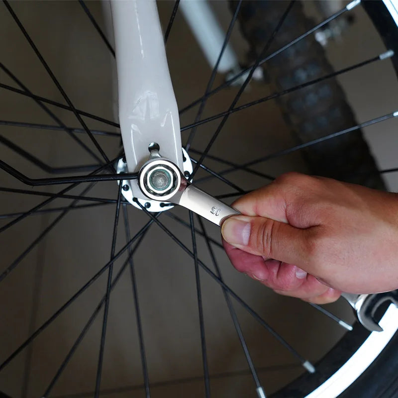 Combination Metric Wrench Set 6-32mm Chrome Vanadium Opened Ring