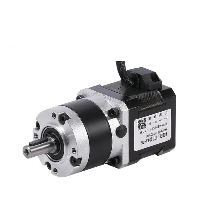 Cloudray Nema 17 Stepper Motor 4-Lead with Planetary Gearbox – 0.42N.m / 0.52N.m, Gear Ratios 5:1 or 10:1