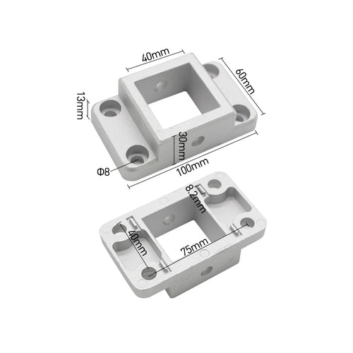 30x30 / 40x40 Aluminum Profile Fixed Base Connection Block Support – 1PCS