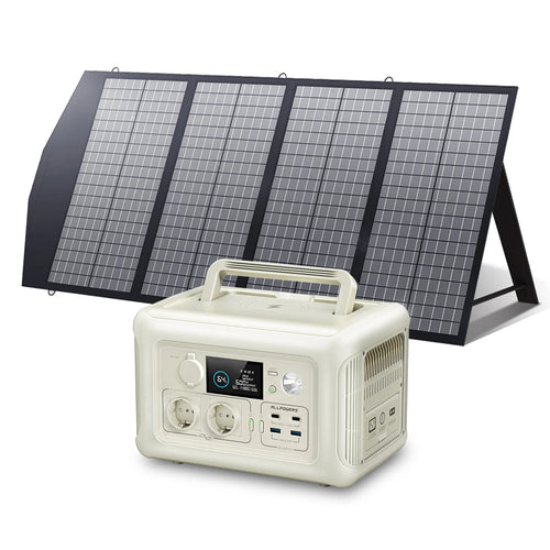 ALLPOWERS Solargenerator R600, 600W Solar Power Station with 2X 600W