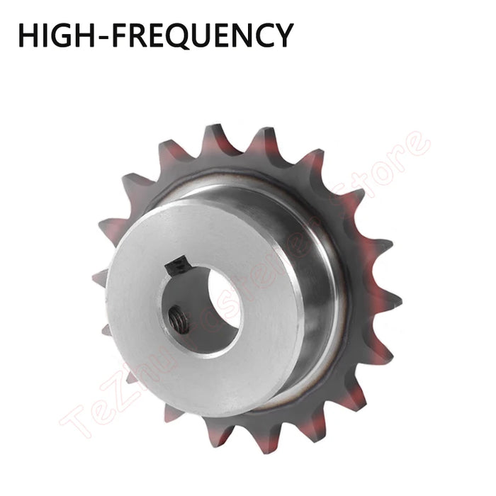 1pc 08B 40 Teeth Chain Gear 45# Steel 40T Industrial Drive Sprocket