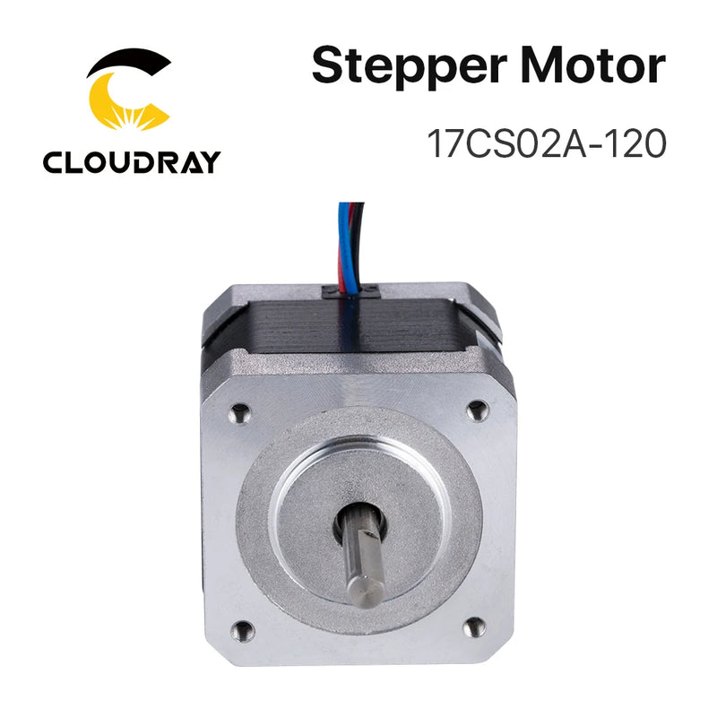 Motor paso a paso Cloudray Nema17 bifásico 0,2 Nm 1,2 A 40 mm 4 conductores para 3D 