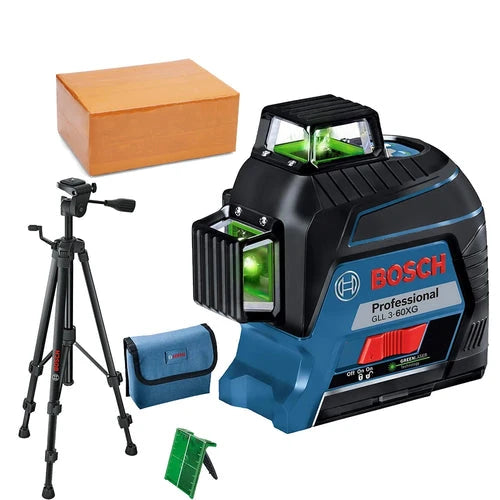 Bosch Laser Level 12 Line Green Vertikal- und Horizontalmesswerkzeug 