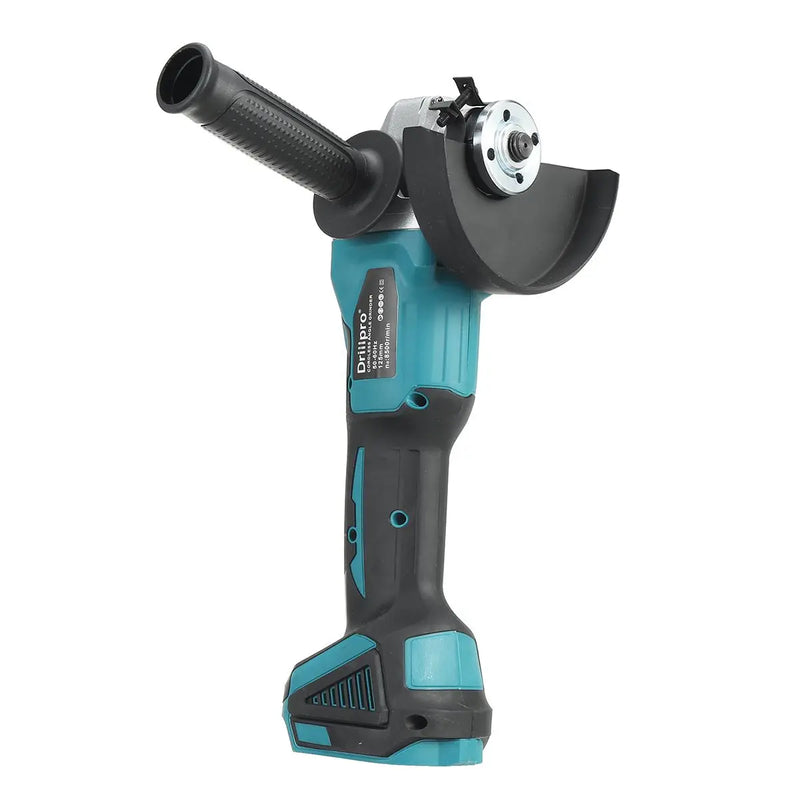 125mm Brushless Cordless Angle Grinder – 4-Speed Variable, Compatible with Makita 18V Battery