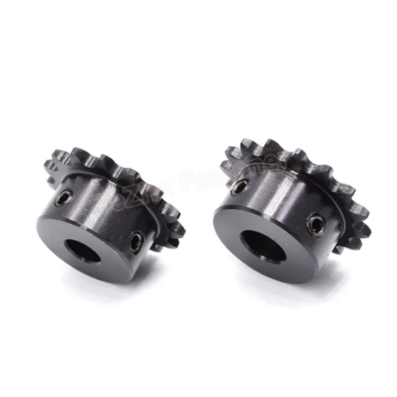 1 Uds 10T-19T 04C engranaje de cadena diámetro 5mm-15mm rueda dentada Industrial 