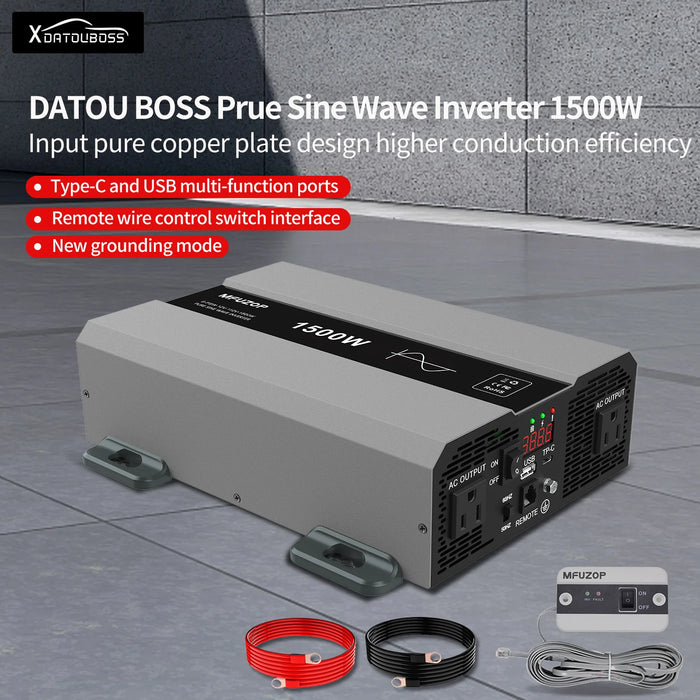 Pure Sine Wave Inverter – High-Performance 2000W Power Solution for Home