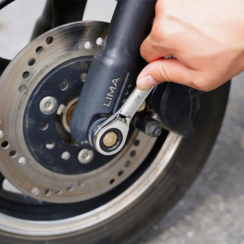 Ratchet Wrenches Set - Chrome Vanadium Steel with Metric 72