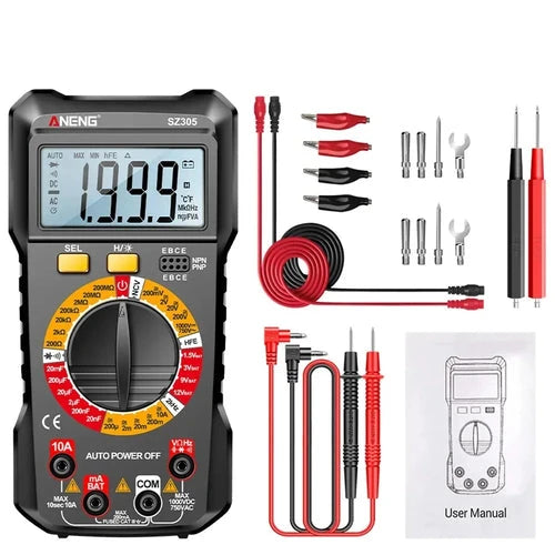 SZ305 Digital Multimeter - AC/DC Voltage