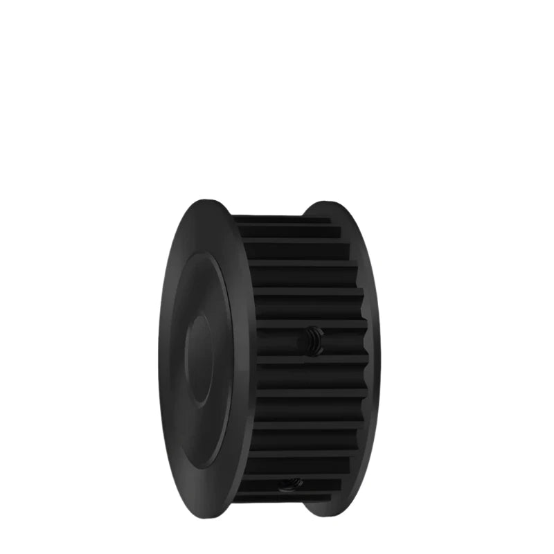 HTD3M 20T-23T Negro 45# Polea de sincronización de acero HTD-3M 20 21 22 23 