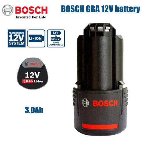 Taladro manual inalámbrico con batería de litio Bosch 12V Professional 