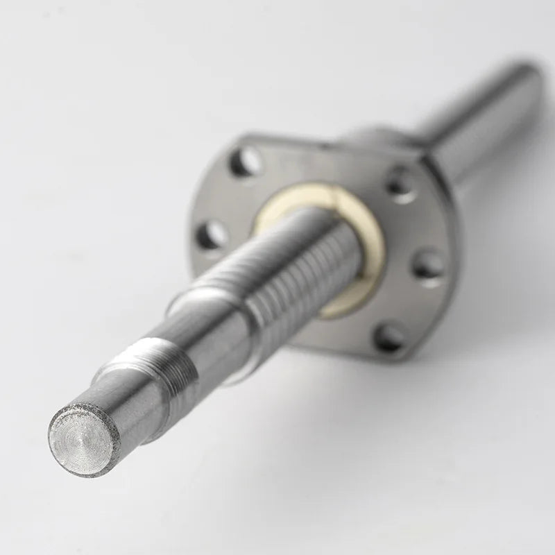 Husillo de bolas izquierdo C7 SFU1605 con extremo de tuerca de bola simple mecanizado para CNC 