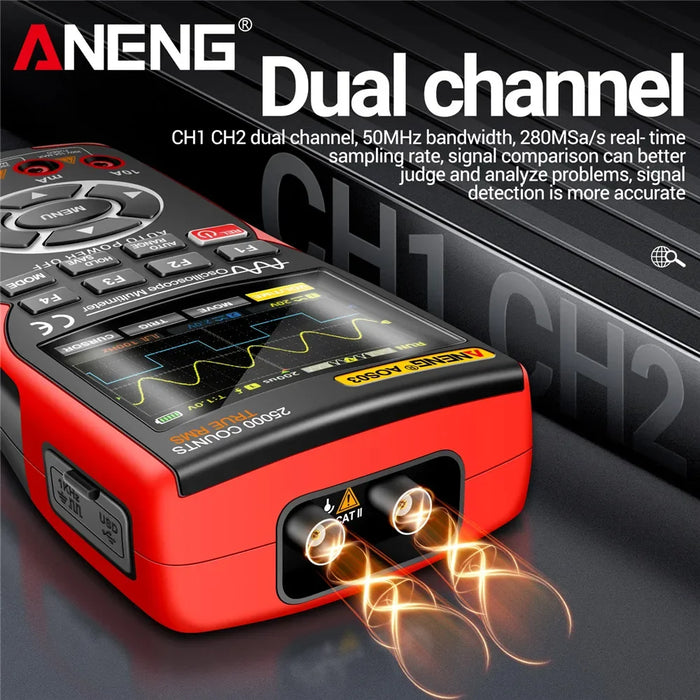 Oscilloscope Multimeter - 3-in-1