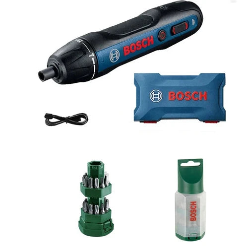 Bosch GO 2 Rechargeable Cordless Screwdriver – Multi-Function Electric Impact Driver